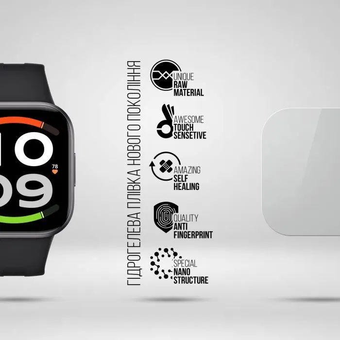 Пленка защитная Armorstandart hydrogel Xiaomi Redmi Watch 6 Active 6 pcs (ARM94017) изображение 2