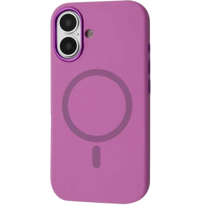 Чохол до мобільного телефона BeCover FIBRA Silicone OmniMag Apple iPhone 16 Purple (716231)