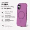 Чохол до мобільного телефона BeCover FIBRA Silicone OmniMag Apple iPhone 16 Purple (716231) зображення 3