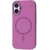 Чохол до мобільного телефона BeCover FIBRA Silicone OmniMag Apple iPhone 16 Purple (716231)