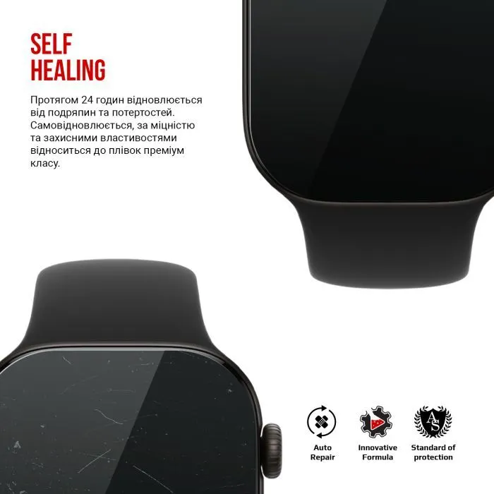 Плівка захисна Armorstandart hydrogel Apple Watch 12 42mm 6 pcs (ARM94004) зображення 3