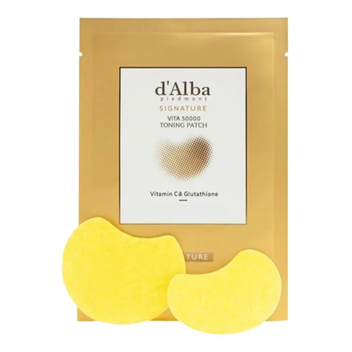 Патчі для обличчя D'Alba Signature Vita 50000 Toning Patch 0.4 г (8809743548549)