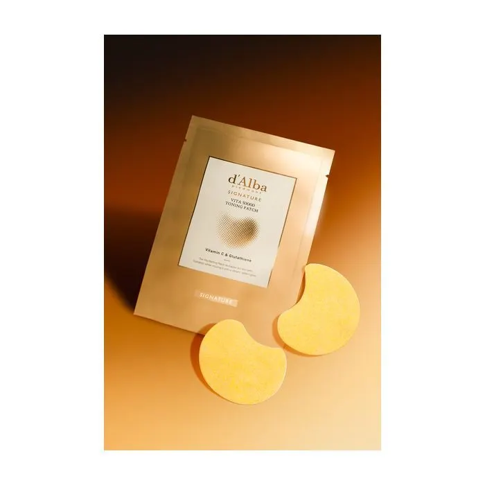 Патчі для обличчя D'Alba Signature Vita 50000 Toning Patch 0.4 г (8809743548549) зображення 2