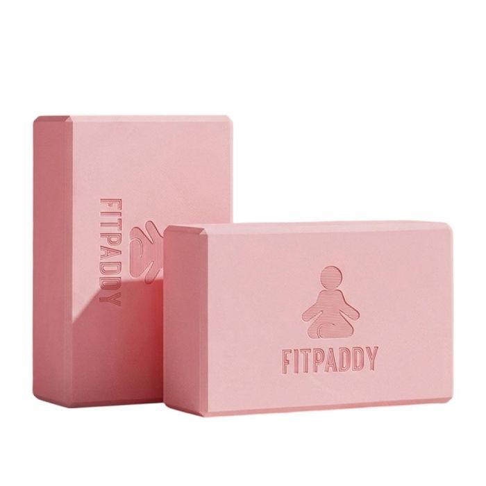 Блок для йоги Fitpaddy 2шт Фіолетові (BLOCK01VL)