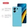Чохол до мобільного телефона Intaleo Silicone Poco X6 Light Blue (1283126600432) зображення 3