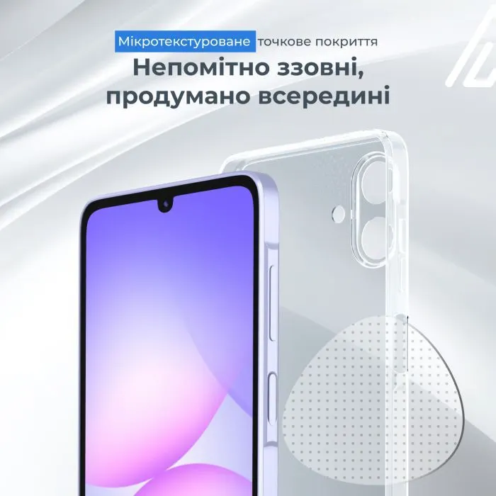 Чохол до мобільного телефона ACCLAB TPU Extra Slim Samsung Galaxy A07 Transparent (1283126626883) зображення 5