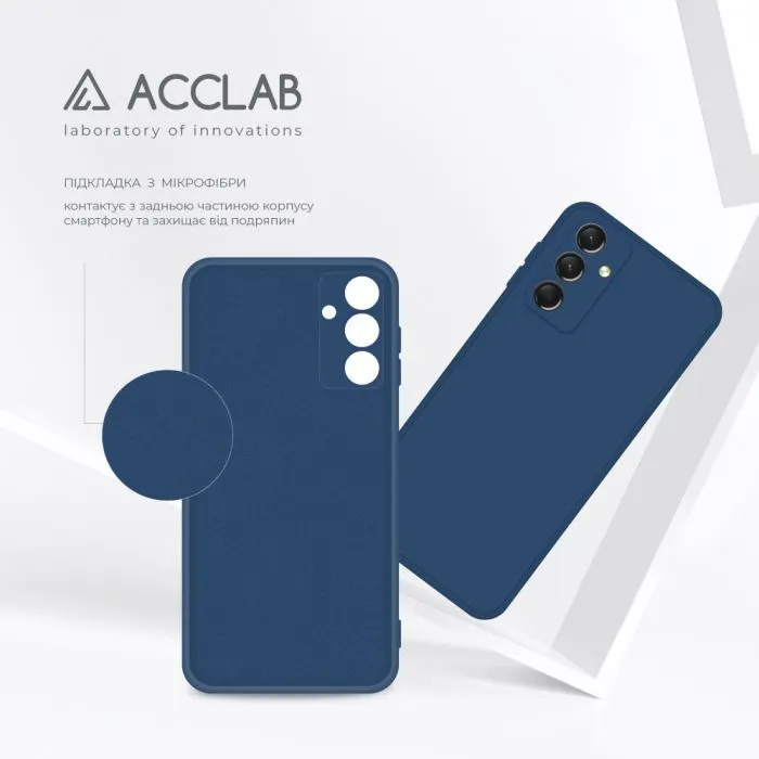 Чохол до мобільного телефона ACCLAB SoftShell Samsung Galaxy A24 Light Blue (1283126586859) зображення 5