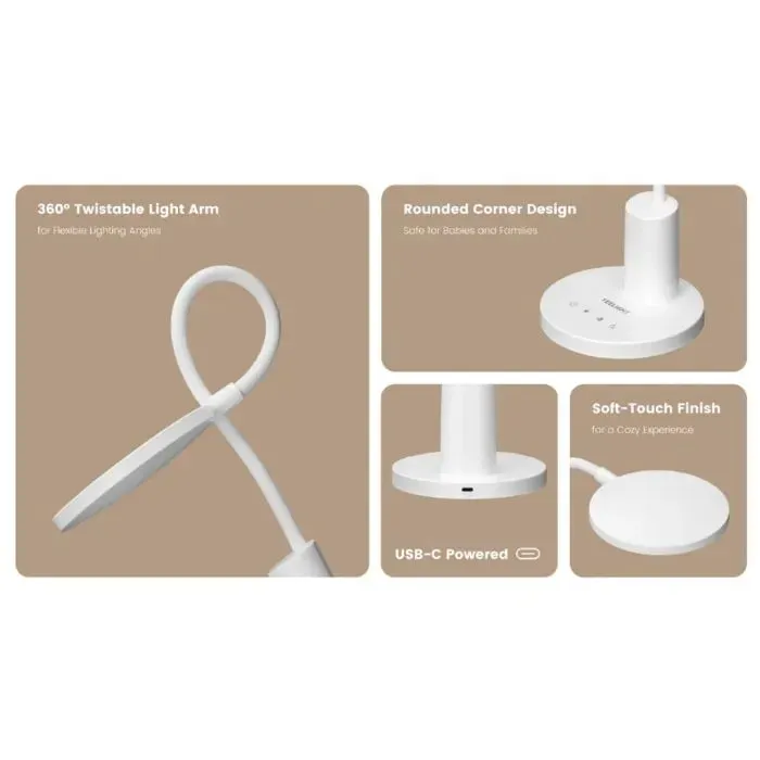 Настільна лампа Xiaomi Yeelight Reading Desk Lamp (YLYTD-0034) зображення 4