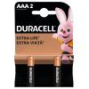 Батарейка Duracell AAA лужні 2 шт. в упаковці (5000394058170 / 81484984) изображение 2