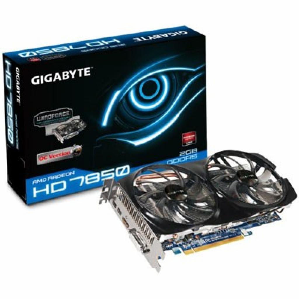 Видеокарта GIGABYTE Radeon HD 7850 2048Mb OverClock (GV-R785OC-2GD)