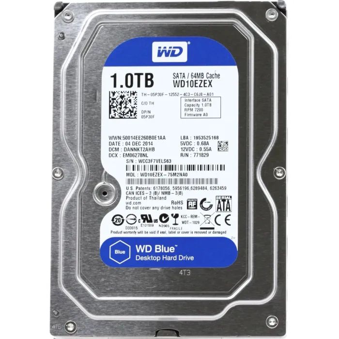 Жесткий диск 3.5" 1TB WD (WD10EZEX)