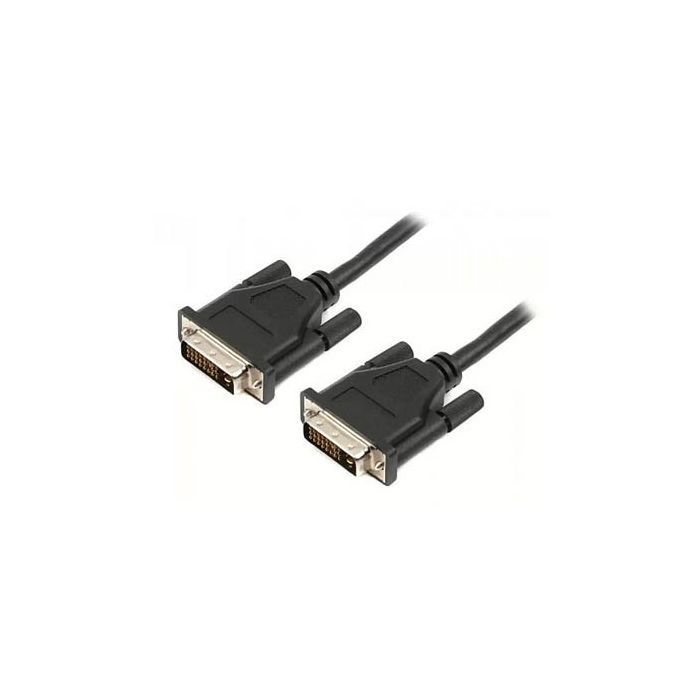 Кабель мультимедійний DVI to DVI 24+1pin, 2.0m Viewcon (VD 105-2м.)
