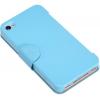 Чохол до мобільного телефона Nillkin для iPhone 4S /Fresh/ Leather/Blue (6065676) зображення 2