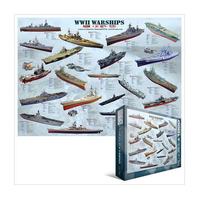 Пазл Eurographics Корабли 2-й Мровой войны (6000-0133)