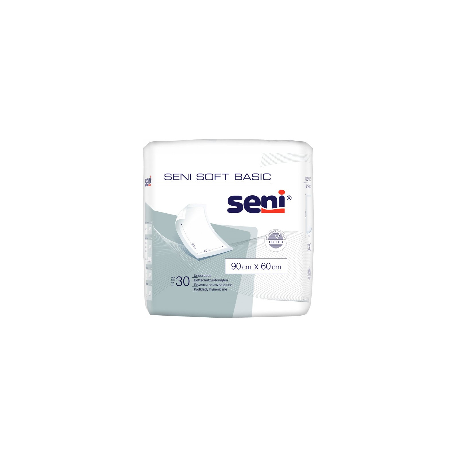 Пеленки для младенцев Seni Soft Basic 90х60 см 30 шт (5900516692315)