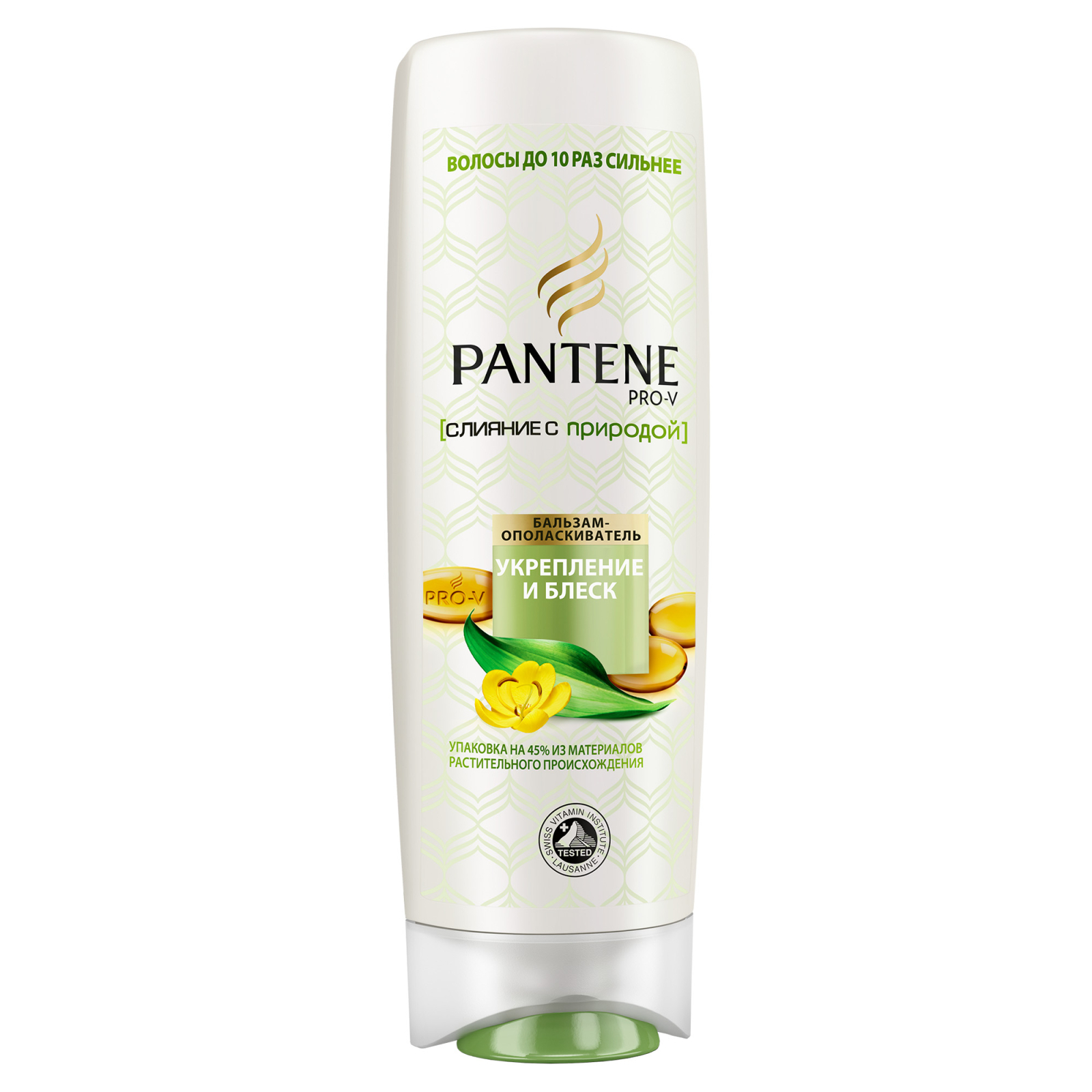 Кондиціонер для волосся Pantene Слияние с природой Укрепление и Блеск 400 мл (5410076560783)