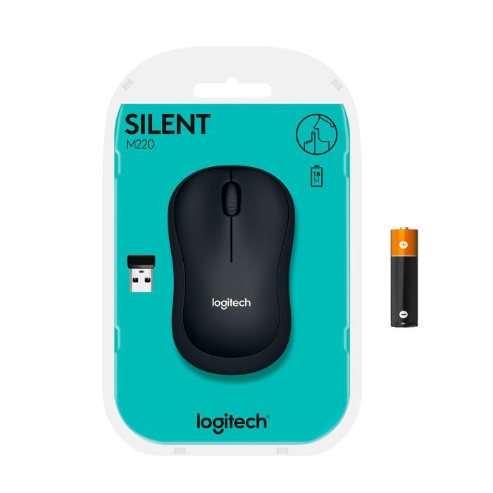 Мышка Logitech M220 Silent Grey (910-004878) изображение 8