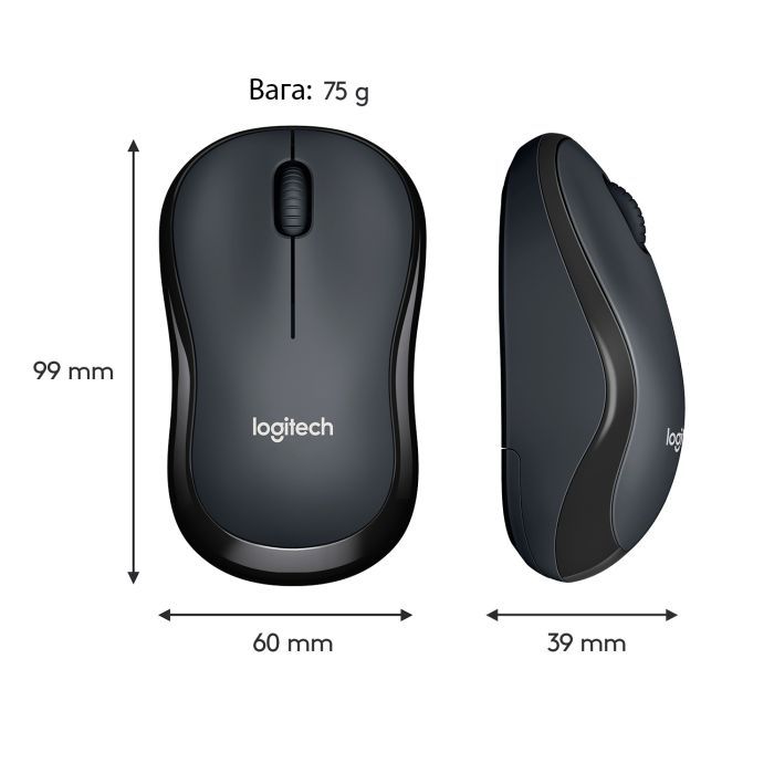 Мышка Logitech M220 Silent Grey (910-004878) изображение 9