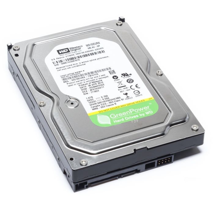 Жесткий диск 3.5" 1TB WD (# WD10EURX #)