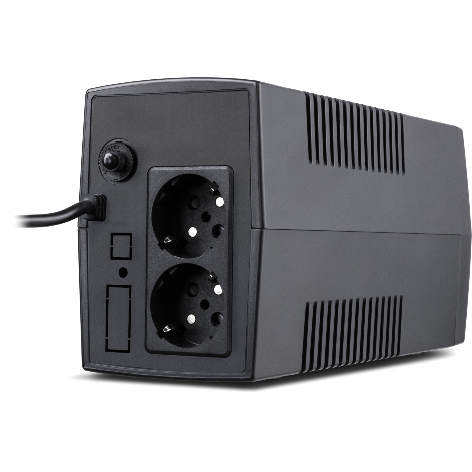 Пристрій безперебійного живлення Vinga LED 600VA plastic case (VPE-600P) зображення 3