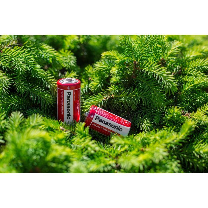 Батарейка Panasonic C R14 RED ZINK * 2 (R14REL/2BPR) изображение 5