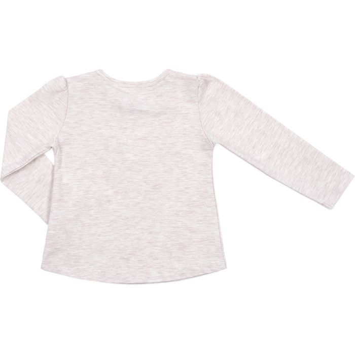 Кофта дитяча Breeze з мереживним серцем (7883-80G-beige) зображення 2