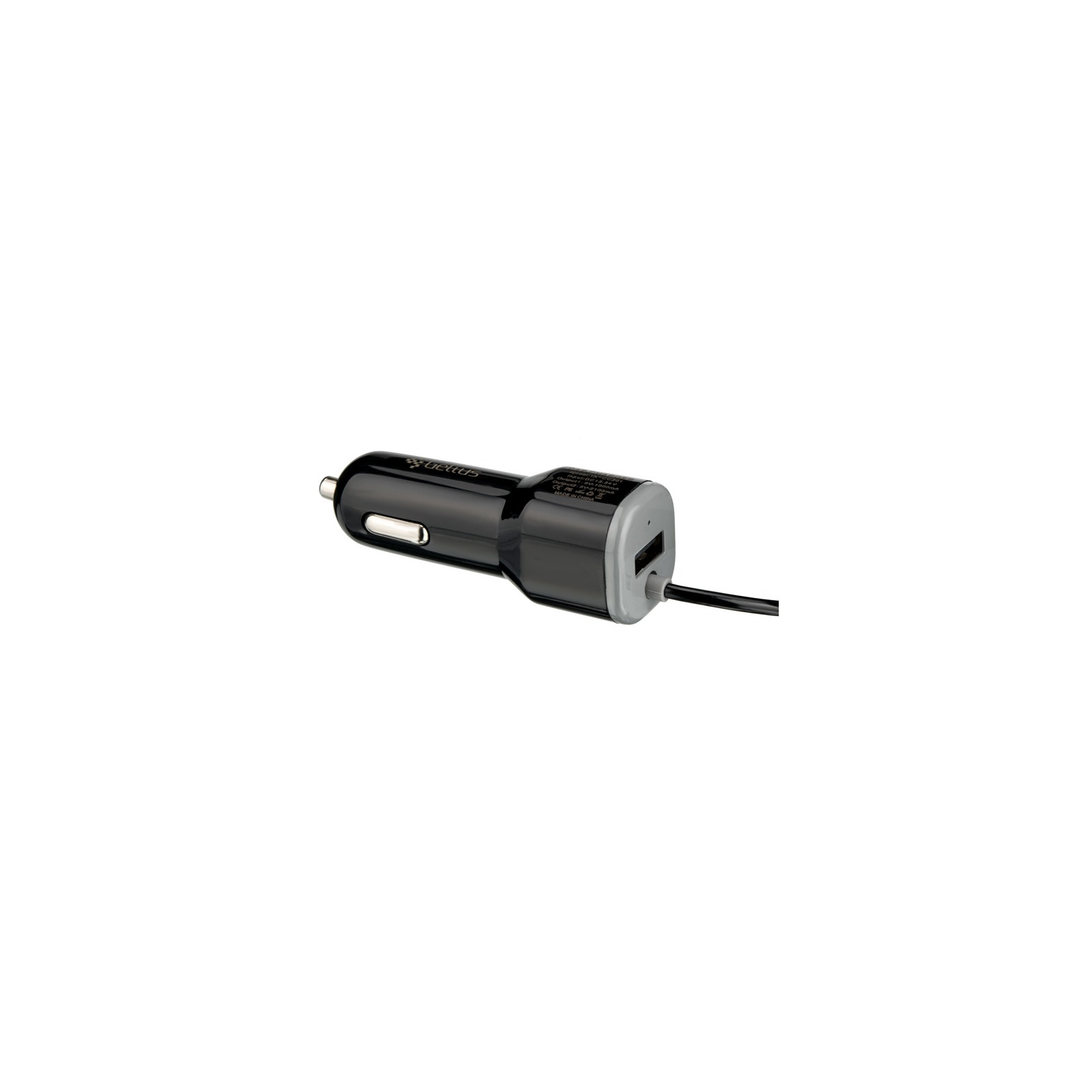 Зарядний пристрій Gelius Ultra Edition USB + MicroUSB 2.1A Black 1.2m (51980)