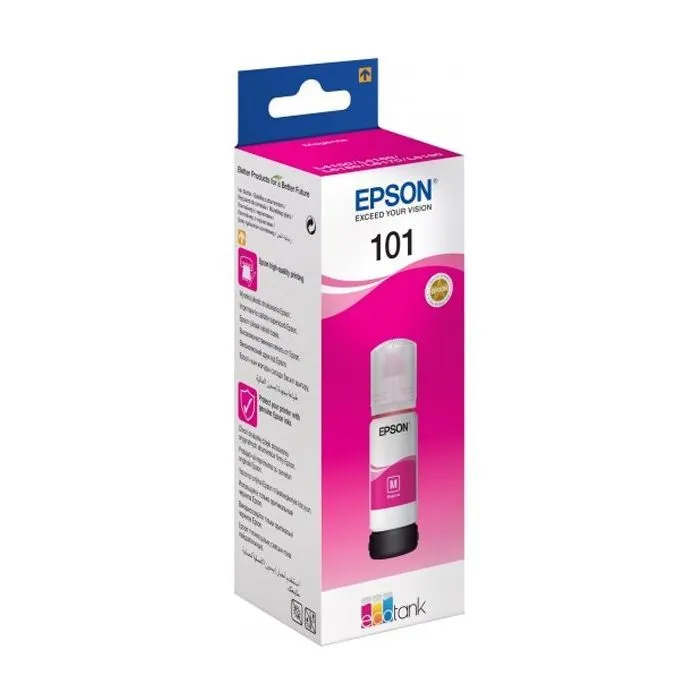 Контейнер с чернилами Epson 101Magenta L4150/4160/6160 (C13T03V34A) изображение 2