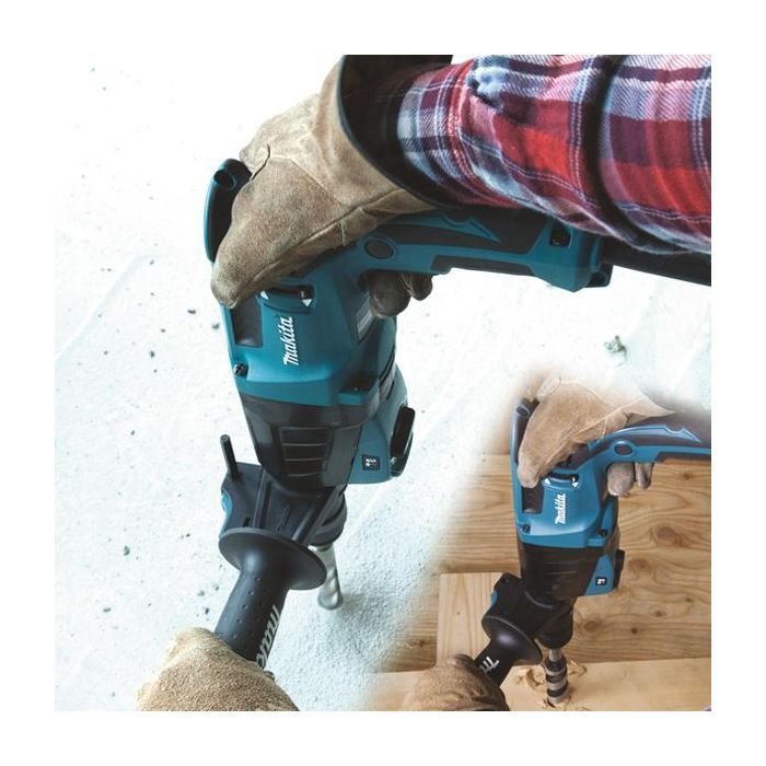 Перфоратор Makita HR2630T, SDS-Plus 26мм со сменным патроном, 800Вт, 2,4Дж (HR2630T) изображение 4
