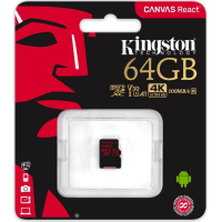 Карта памяти Kingston 64GB microSDXC class 10 UHS-I U3 (SDCR/64GBSP) изображение 3
