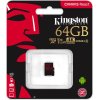 Карта памяти Kingston 64GB microSDXC class 10 UHS-I U3 (SDCR/64GBSP) изображение 3