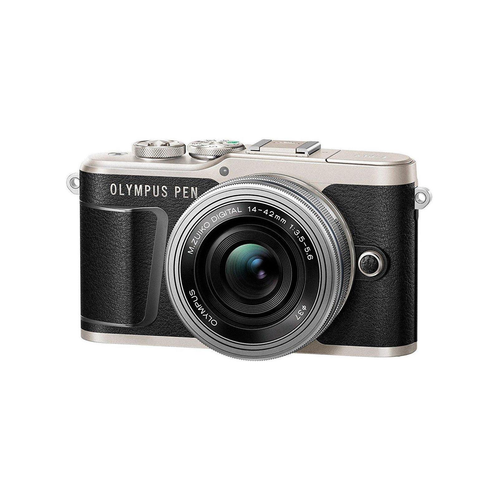 Цифровий фотоапарат Olympus E-PL9 14-42 mm Pancake Zoom Kit black/silver (V205092BE000) зображення 2