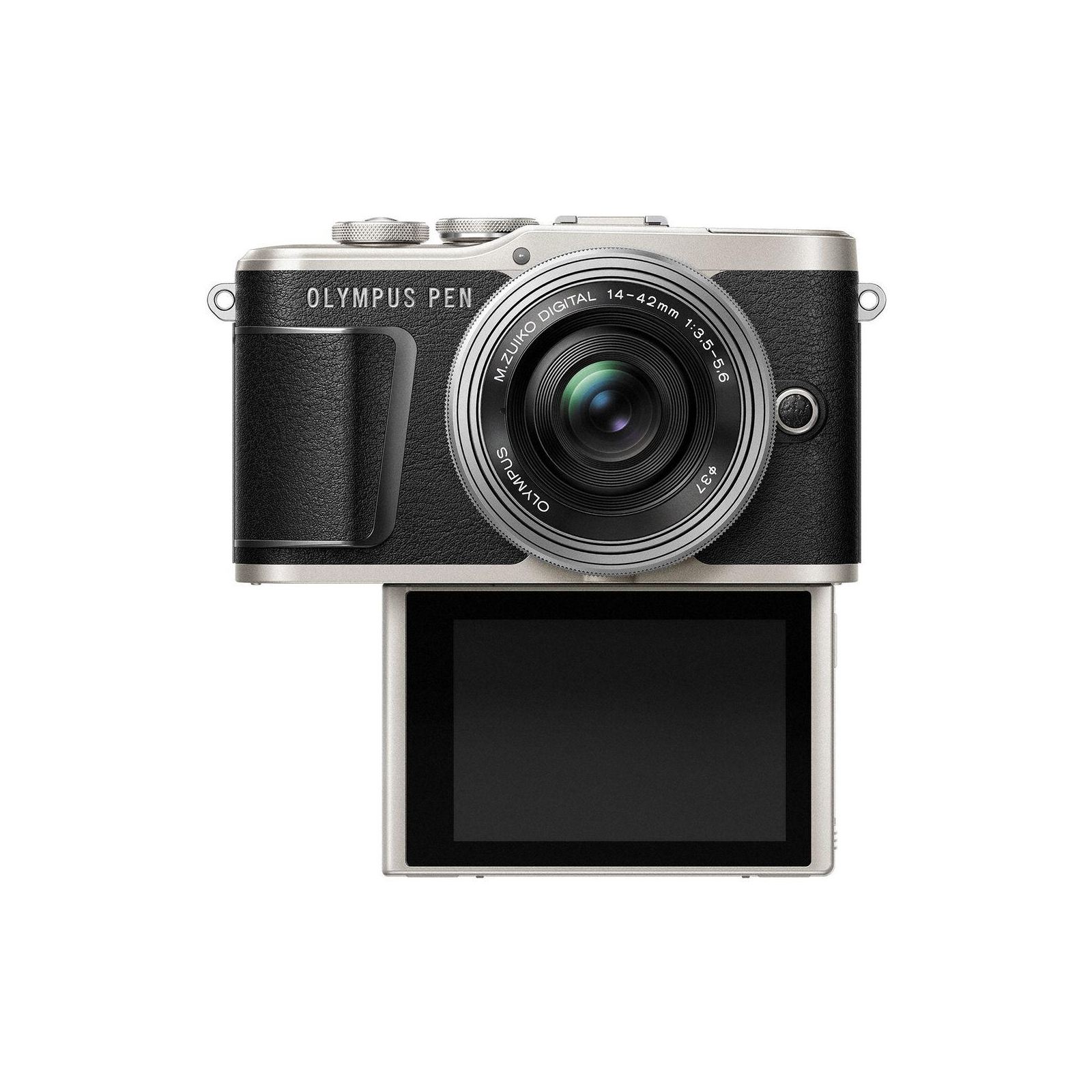 Цифровий фотоапарат Olympus E-PL9 14-42 mm Pancake Zoom Kit black/silver (V205092BE000) зображення 6
