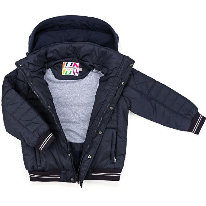 Куртка детская Snowimage с капюшоном на манжетах (SICMY-G308-128B-blue) изображение 3