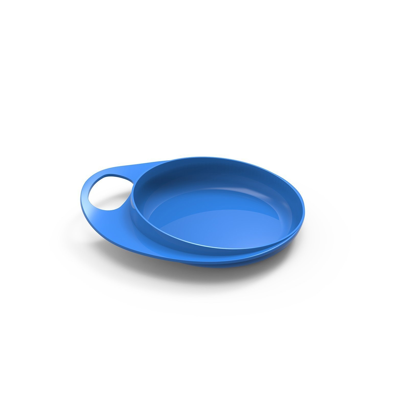 Набор детской посуды Nuvita тарелочки, мелкие 2шт. синие (NV8451Blue)