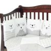 Детский постельный набор Верес Smiling animals white-gray 6ед. (216.07) изображение 2