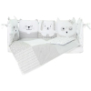 Детский постельный набор Верес Smiling animals white-gray 6ед. (216.07)