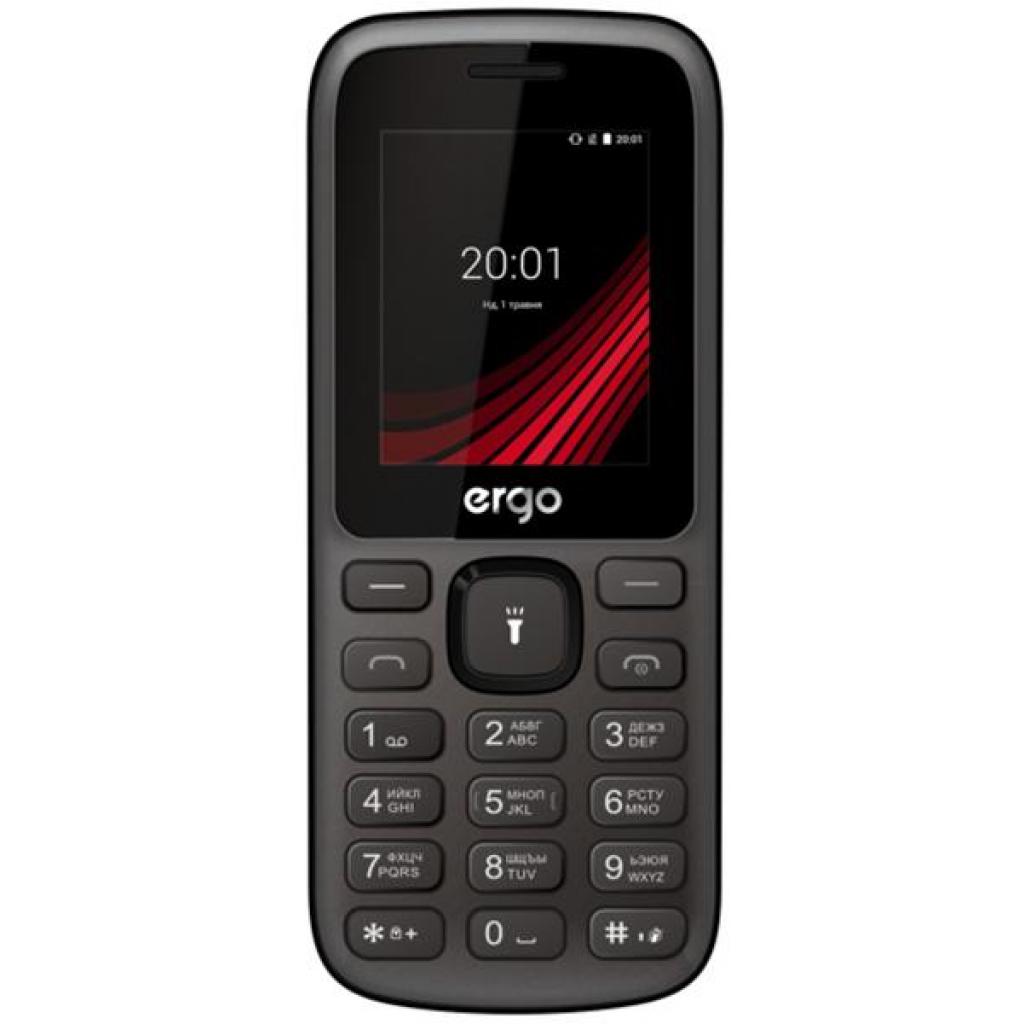 Мобільний телефон Ergo F185 Speak Black