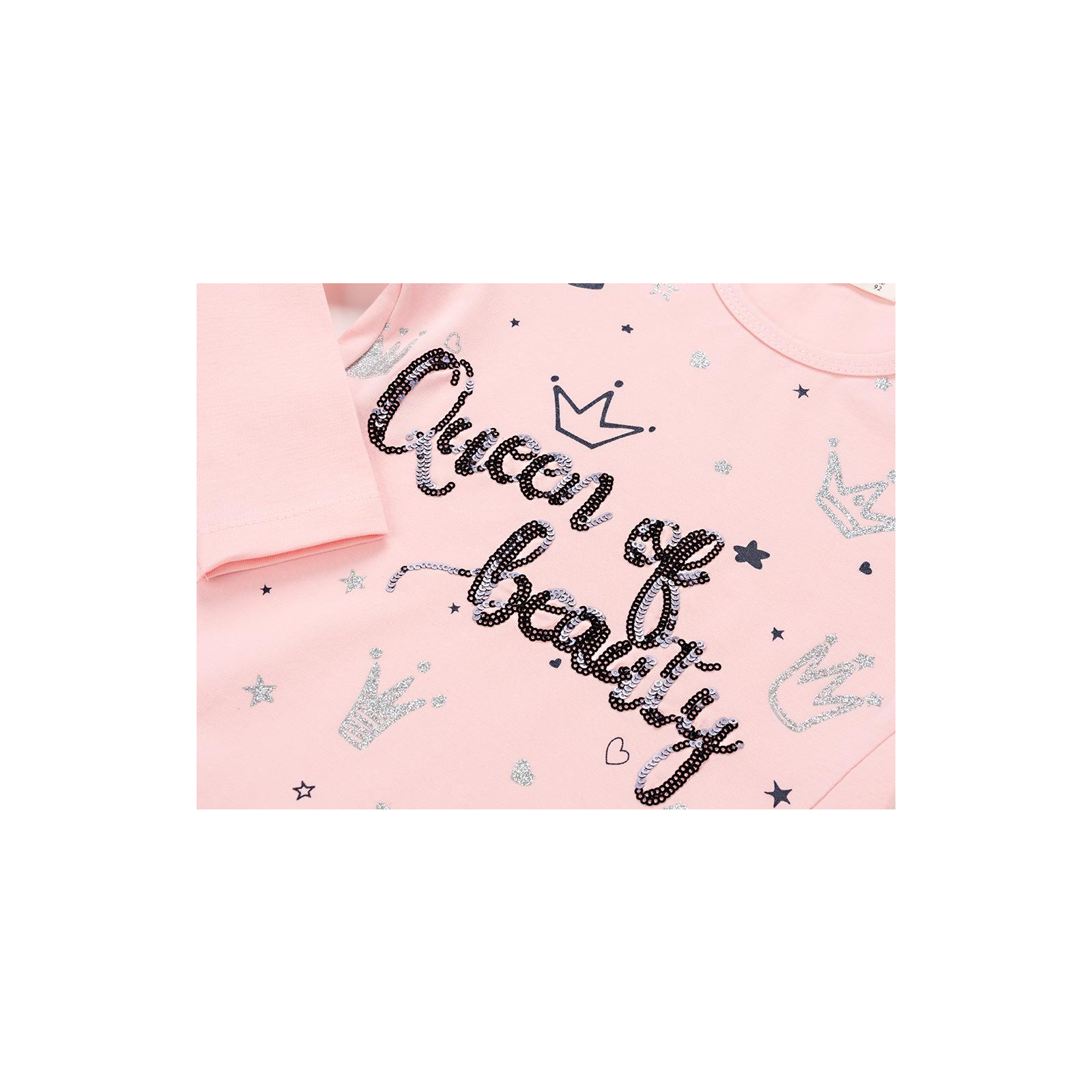 Набір дитячого одягу Breeze "QWEEN OF BEAUTY" (11421-110G-pink) зображення 9
