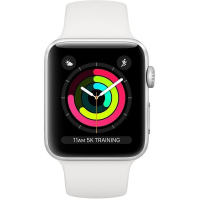 Смарт-часы Apple Watch Series 3 GPS, 42mm Silver Aluminium Case (MTF22FS/A) изображение 2