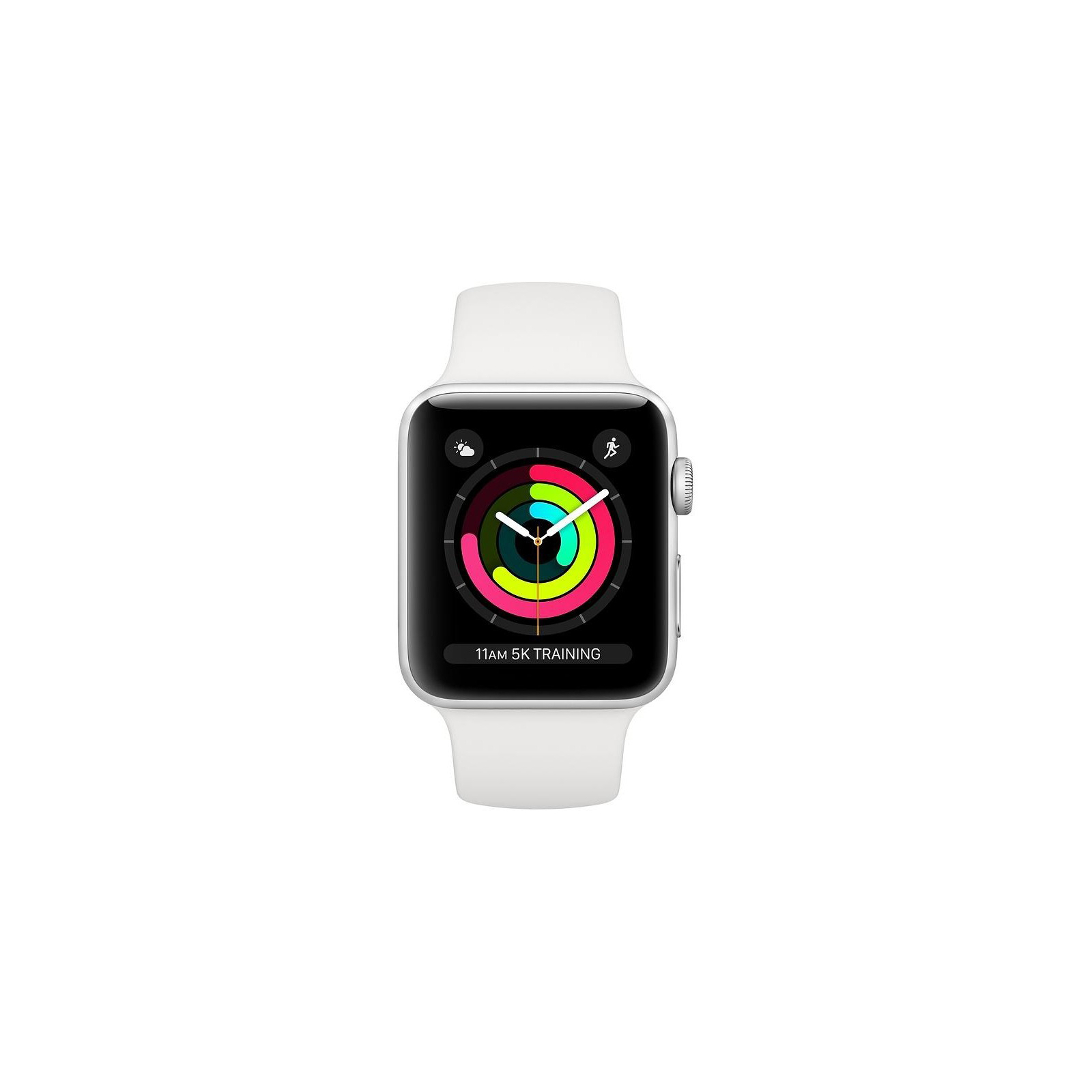 Смарт-годинник Apple Watch Series 3 GPS, 42mm Silver Aluminium Case (MTF22FS/A) зображення 2