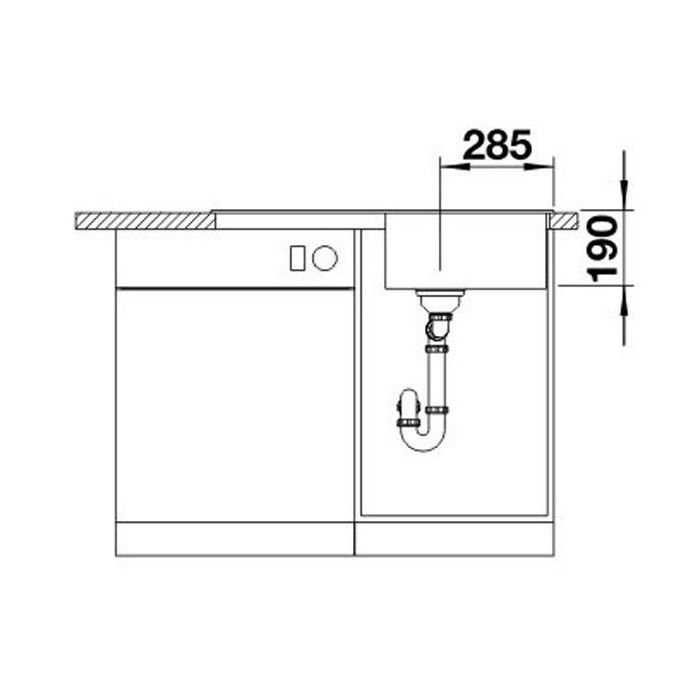 Мойка кухонная Blanco 520511 ZIA 5S изображение 3