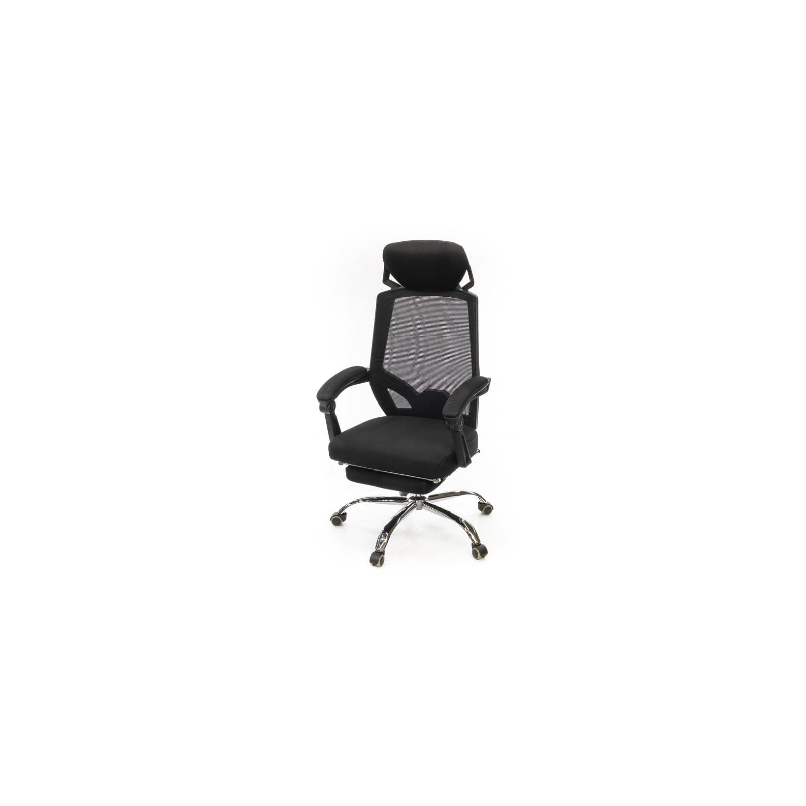 Офісне крісло Аклас Катран CH RL(L) Чорний (Чорний Сірий) (10047595)