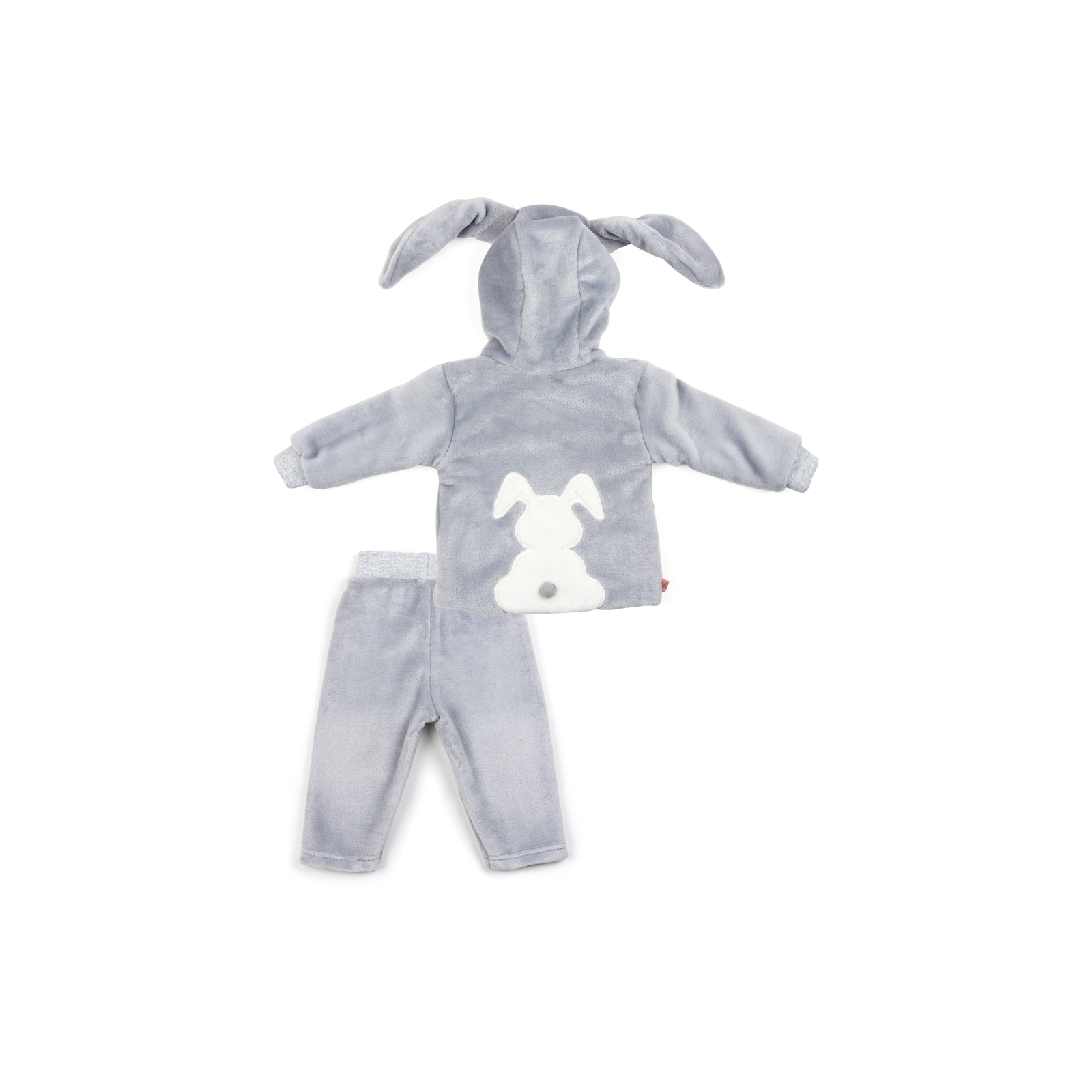 Набір дитячого одягу KAYandGERDA Зайка (2059-68G-gray) зображення 2