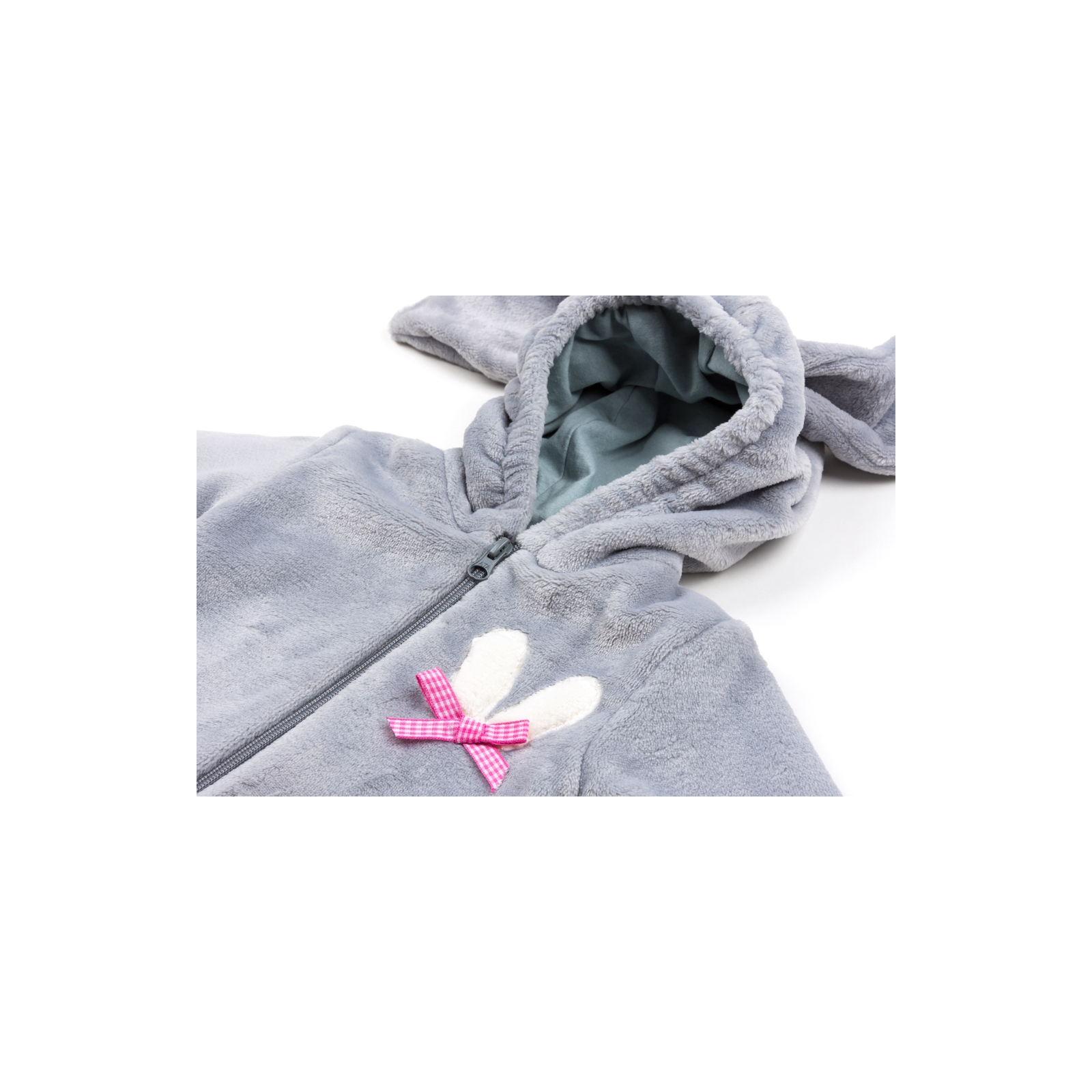 Набір дитячого одягу KAYandGERDA Зайка (2059-68G-gray) зображення 3