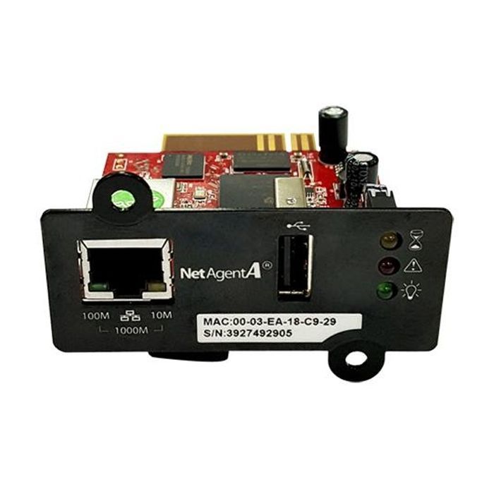 Мережева карта Powercom SNMP-адаптер NetAgent (DA807) 1-port (DA807)