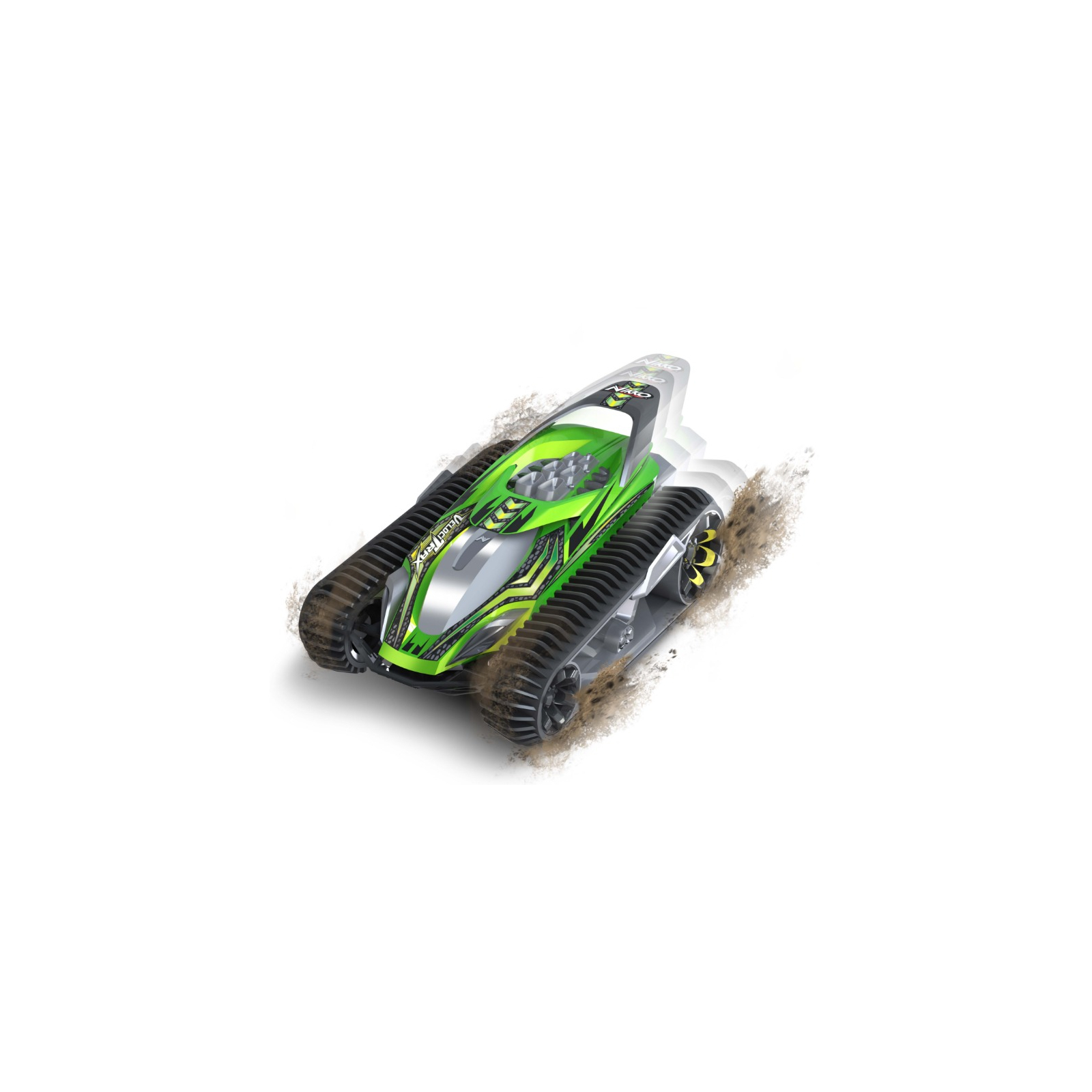 Радіокерована іграшка Nikko VelociTrax зелений (10032) зображення 3