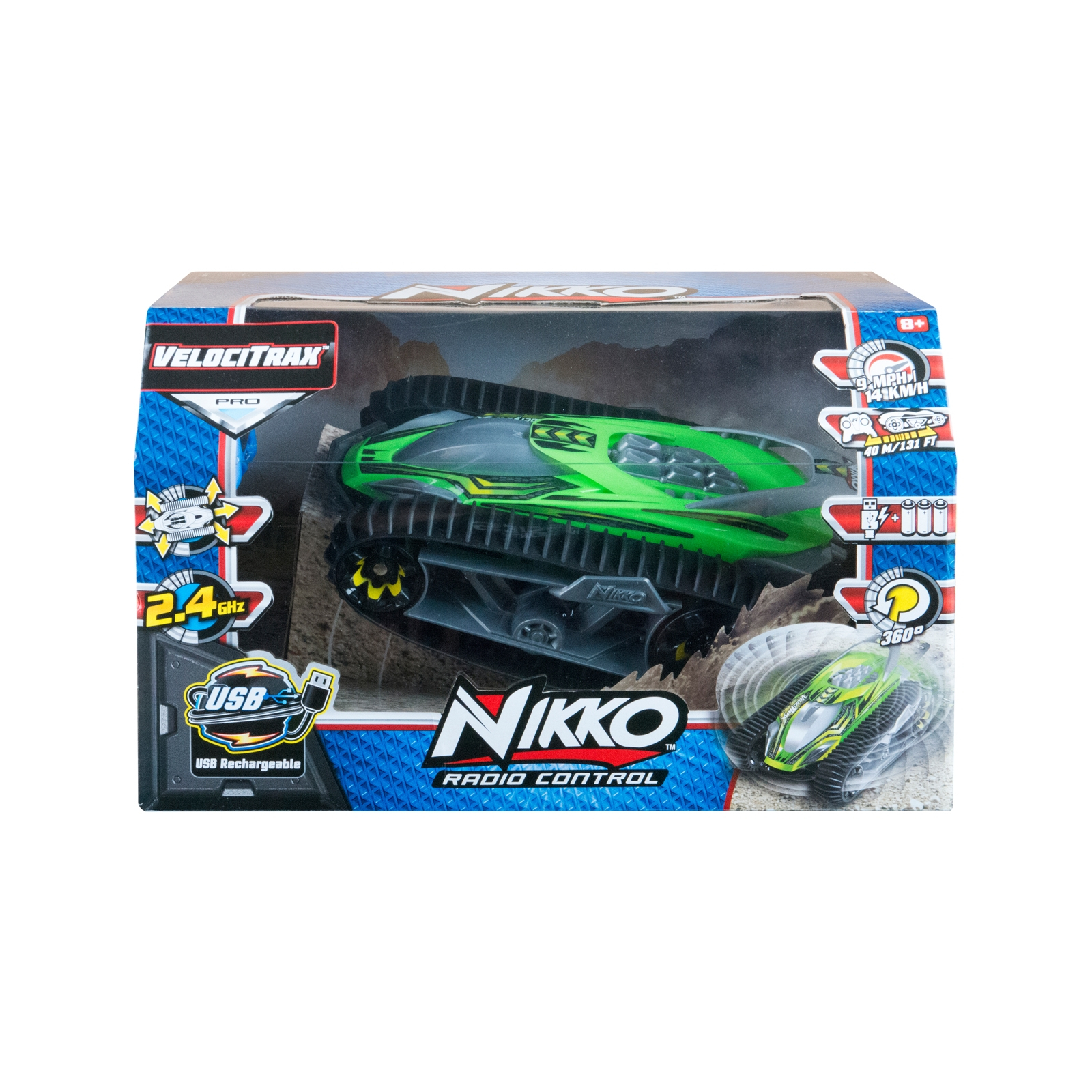 Радиоуправляемая игрушка Nikko вездеход VelociTrax зелёный (10032) изображение 5