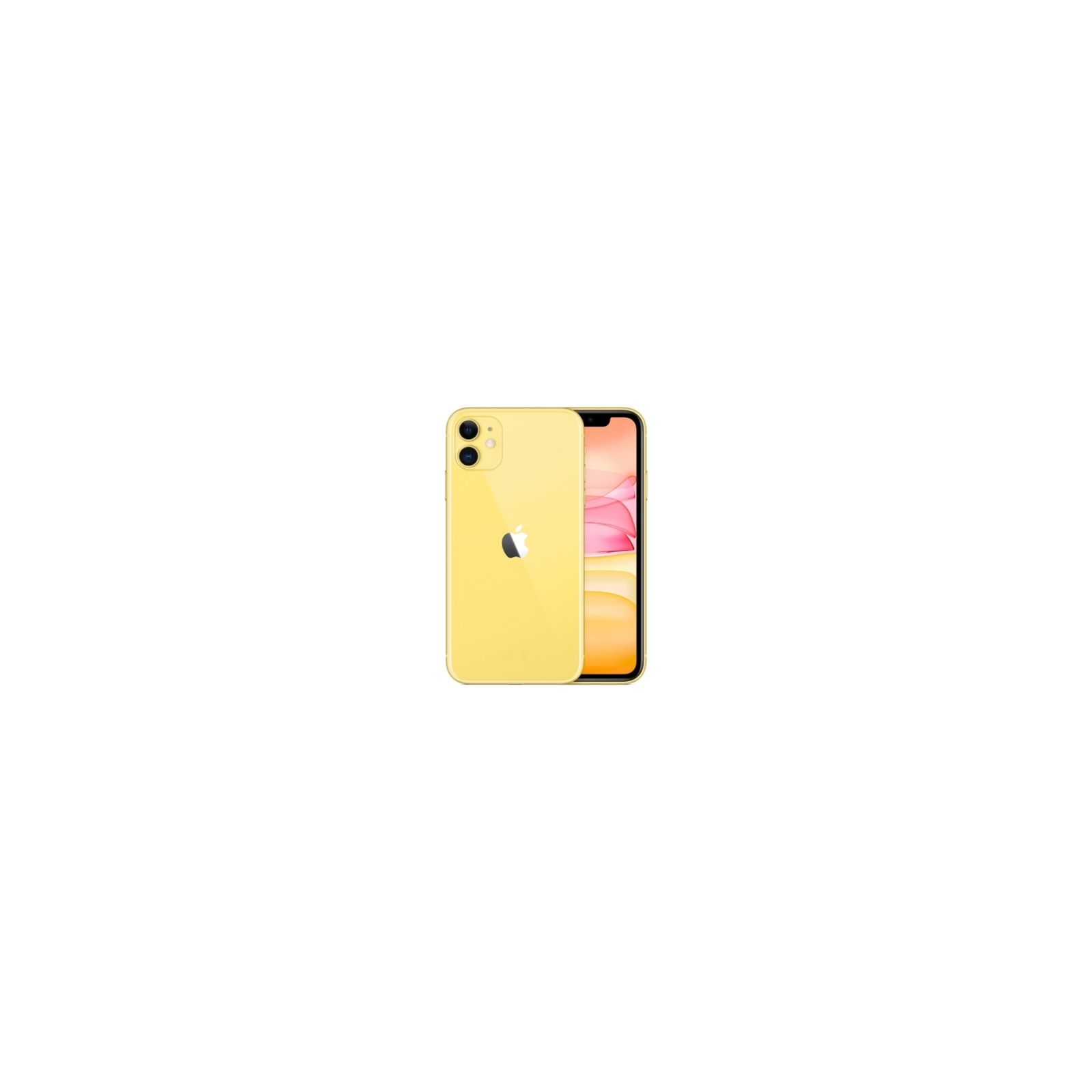 Мобильный телефон Apple iPhone 11 128Gb Yellow (MHDL3) изображение 2
