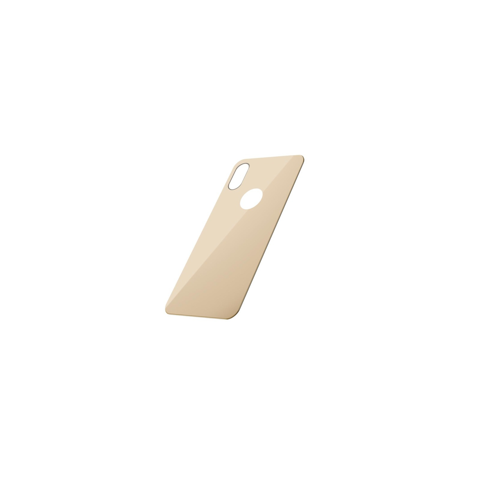 Скло захисне Baseus iPhone XS 0.3mm Full rear protector, Gold (SGAPIPH58-BM0V) зображення 2